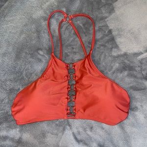 xhilaration high neck bikini top